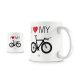 Kubek. I love my bike