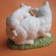 1989 collection alexander Fine Porcelain biskwitowa   Porcelanowa figurka - urocza kocia rodzinka
