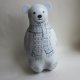 TEDDY TIME  Duża 26 cm Oryginalna użytkowa dowcipnie misiowa metalowa puszka