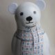 TEDDY TIME  Duża 26 cm Oryginalna użytkowa dowcipnie misiowa metalowa puszka