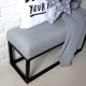Ławeczka ławka LOFT STYLE nowoczesny styl nowoczesna pufa siedzisko do przedpokoju garderoby sypialni salonu