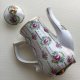 LIMOGES - MAŁY SKARB ❀ڿڰۣ❀ Różany imbryk - KOLEKCJONERSKI  - Elegancja i brabanckie złocenia