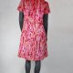 sukienka różowa lata 60-te