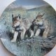 NATURE'S PLAYMATES  - PAST BY CHARLES FRACÈ -W.J.GEORGE 1992 - KOLEKCJONERSKI TALERZ PORCELANOWY -BRADEX