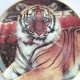 Franklin Mint  -imperial tiger by RON KIMBALL -   Kolekcjonerski talerz porcelanowy  z Certyfikatem :)