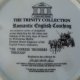 "the express thunders through " the trinity collection romantic english coaching by w.  Nicholas Mellor  Porcelanowy talerz kolekcjonerski