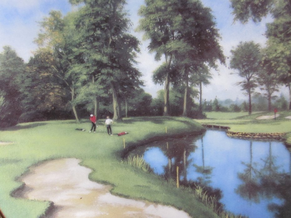 Danbury Mint A.G.COLEMAN GOLF COURSES OF THE BRITISH ISLES THE
