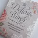 DELICATE WORDS - TRUE FRIEND -  AŻUROWA ZAWIESZKA - Ażurowe SERCE  - SYMBOLICZNY PREZENT DLA PRZYJACIELA