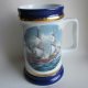 Danbury Mint -  MAYFLOWER - THE 12 SAILING SHIP TANKARDS BY ROBERT DEVEREAUX -BAREUTHER WALDSASSEN BAVARIA GERMANY po.  580 ml