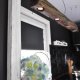 Lampa z belki drewnianej loft