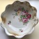 VICTORIAN BOWL - Silesia 1880-1900's - Rose Garden ❀ڿڰۣ❀ Róże, róże.... 24cm. - PIĘKNA