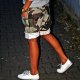 Button jeans short pants krótkie spodenki moro