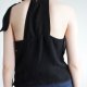 Bkuzka vintage czarna stylowy TOP