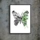 Plakaty zestaw - NATURA - robale zielone 50x70cm