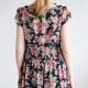 zwiewna SUKIENKA vintage W KWIATY NEW LOOK