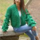 grassy green Bomber