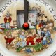 Rzadkość ❤ ROYAL DOULTON 1936R. - BUNNYKINS -  Zegar ❤ SYGNOWANY
