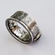 Pierścień srebrny szeroki noc kairu pierścionek ze srebra 925 , ręcznie robiony, zdobiony , szeroka obrączka