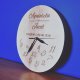 Drewniany zegar "numbers" personalizowany