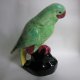WESTMINSTER HANLEY 1940 - 1959 Duża 22 cm   Efektowna ręcznie malowana papuga  - doskonały prezent dla adwokata; )