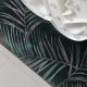 Ławka siedzisko gładkie wzorzysta liście palmy zielona kwiaty pufa mebel do przedpokoju tapicerowana skandynawskie ławeczka NA WYMIAR
