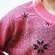 PINK SNOW SWETER  DWUSTRONNY