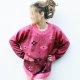 PINK SNOW SWETER  DWUSTRONNY