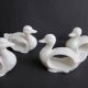 serwetniki porcelanowe para oryginalnych fakturowych  uchwytów na serwetkę