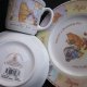 WINNIE THE POOH  BY ROYAL DOULTON -HAND DECORATED - NOWY ZESTAW CHRISTENING COLLECTION  2001 DISNEY