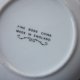 w Miniaturze ręcznie malowany  FINE CHINA MADE IN ENGLAND