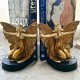 Cudowna Secesja - Kobieta motyl ❀ڿڰۣ❀ Para podpórek do książek ❀ڿڰۣ❀ ART NOUVEAU ❀ڿڰۣ❀  Wyjątkowe!