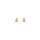 TRI MINI / AU GOLD EARRINGS