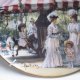 Obraz na porcelanie - Alan Maley  ( 1931 -1995 ) - the summer CAROUSEL -  Franklin Mint - limited edition  kolekcjonerski talerz porcelanowy