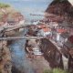 Malarski WEDGWOOD - WHITBY - BY CLIVE MADGWICK THE SAFE HARBOUR COLLECTION - KOLEKCJONERSKI TALERZ PORCELANOWY