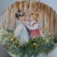 wedgwood 1981 'be my friend-   kolekcjonerski talerz porcelanowy bradex