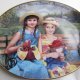 THE BRADFORD EXCHANGE 1997  SISTERS SHARE Sweet   MEMORIES BY CHANTAL POULIN LIMITED EDITION - BRADEX