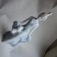 w stylu Nao Lladro -niespotykana porcelanowa figurka 19,5 cm  wysokości -ciekawe połączenie wykończenia biskwitowego i błyszczącego