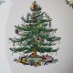 RARYTAS Spode christmas tree s 3324 rzadko spotykana patera na ciasto 29 cm średnicy