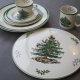 RARYTAS Spode christmas tree s 3324 rzadko spotykana patera na ciasto 29 cm średnicy