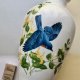 Gigant! ❀ڿڰۣ❀ Exclusively the Franklin Mint - Limited Edition ❀ڿڰۣ❀ The Bluebirds of Summer - A.J. Rudusill ❀ڿڰۣ❀ Piękny wazon