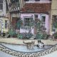 Royal Worcester 1991-VILLAGES  - LAVENHAM  - by SUE SCULLARD  - kolekcjonerski talerz porcelanowy