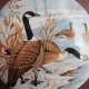 PETER GOSLING CRAFTWARE -CANADA  GEESE - PORCELANOWA ORYGINALNA DEKORACJA - do postawienia!!!