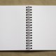 Podróżny notes notatnik bullet journal - niebieski kropki