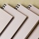 Podróżny notes notatnik bullet journal - niebieski kropki