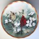 Litografia na porcelanie ❀ڿڰۣ❀ Limited Edition - Plate crafted in Japan - Nature's Collection