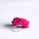FloweRing - kwiatowy pierścionek - amarant z cyrkonią - FR01
