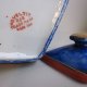 Orientalna ręcznie malowana NOVELTIC TRADE MARK CUKIERNICA PORCELANOWA