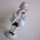 Miniaturowa Starej daty figurka porcelanowa