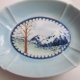 BLUE MOUNTAIN  POTTERY - ONTARIO - MADE IN CANADA - ORYGINALNA  PATERKA Z GÓRSKIM WIDOCZKIEM ; )