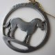 PEWTER Norway hanstad tinn - fjord hest -  oryginalna cynowa  ZAWIESZKA DEKORACYJNA